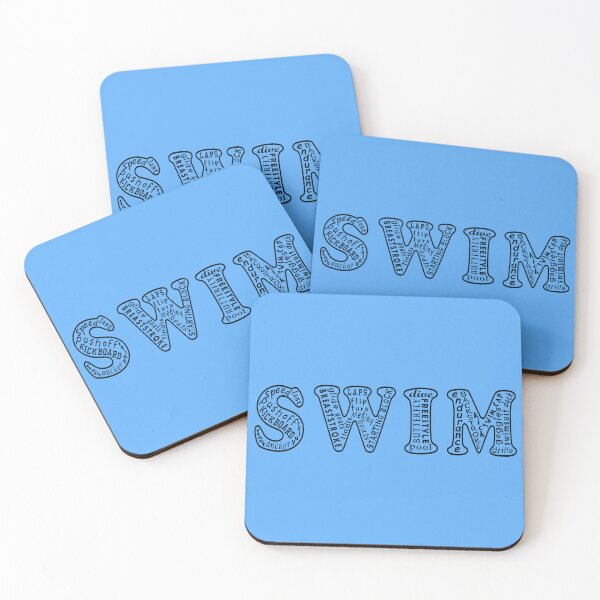 Item preview, Swim Inspiration With Words designed and sold by RhondaCav.