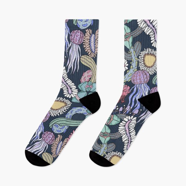 Item preview, Intergalactic Fantasy Alien Garden Night designed and sold by sarahmutter.