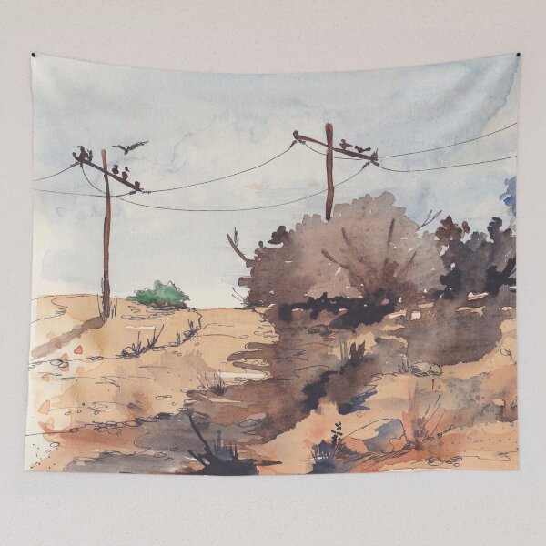 Item preview, A gathering in the cold designed and sold by Maree Clarkson .