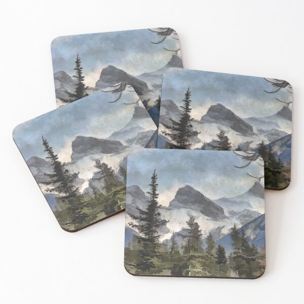 Item preview, The Three Sisters - Canadian Rocky Mountains designed and sold by NaturePrints.