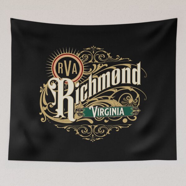 Item preview, Richmond VA Virginia Capital RVA Pride Vintage Style Design designed and sold by hobrath.