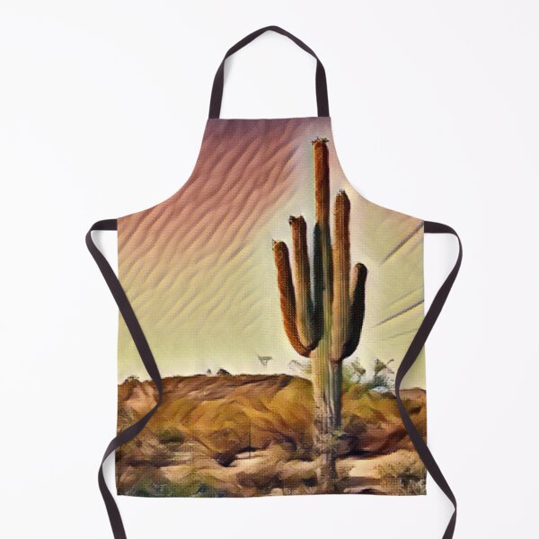 Item preview, Painted Saguaro Cactus Sunset designed and sold by HappyLifeCreate.