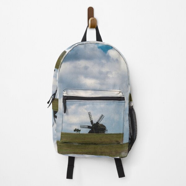 Item preview, Ukraine Ancient Wooden Windmill on Meadow designed and sold by r-silver.