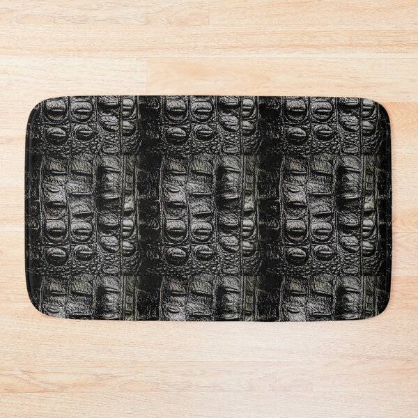 Item preview, Black faux crocodile leather design designed and sold by Coexist In Tee's .
