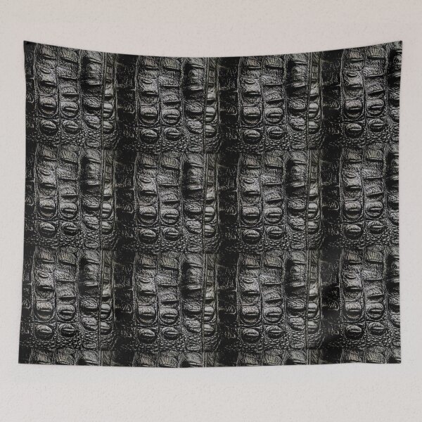 Item preview, Black faux crocodile leather design designed and sold by Coexist In Tee's .