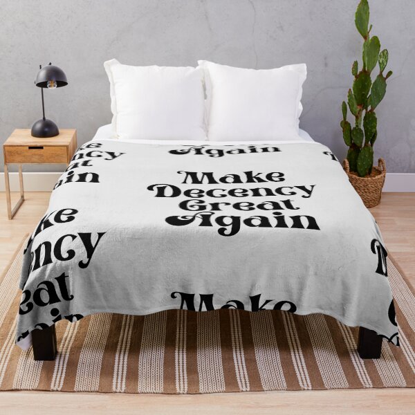 Item preview, Make Decency Great Again - Fancy, Bold Black designed and sold by Chubuter.