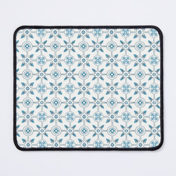 Item preview, Light Blue Azulejo Tile - Colorful Azulejo - Blue tile - Light blue Pattern designed and sold by NotUrAverageART.