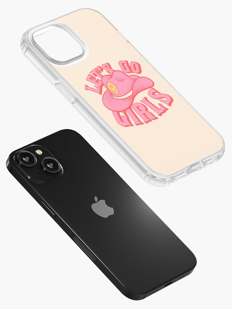 Let&Amp #39 S Go Girls Pink Cowboy Cowgirl Rodeo Hat Preppy Tempered Glass  Case For Iphone