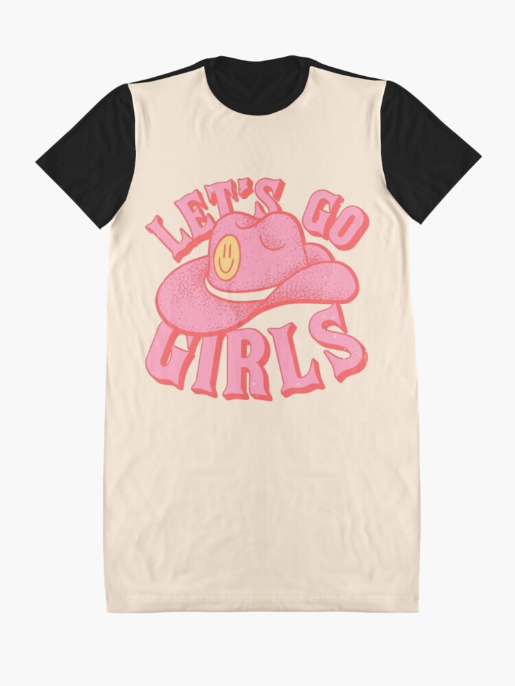 Let&#39;s Go Girls  Pink Cowboy Cowgirl Rodeo Hat Preppy