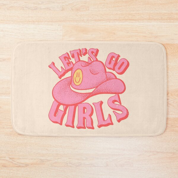 Item preview, Let's Go Girls | Pink Cowboy Cowgirl Rodeo Hat Preppy Aesthetic Bachelorette Party | HOWDY Y'ALL | White Background designed and sold by PEARROT.