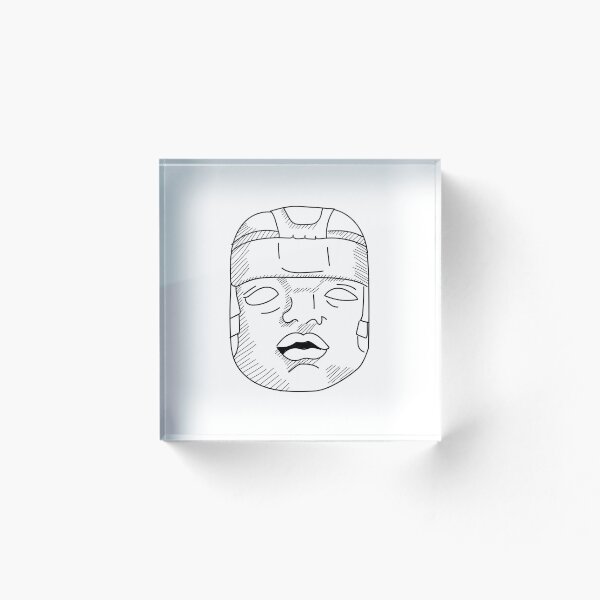 Item preview, Olmec head designed and sold by Digilogos.