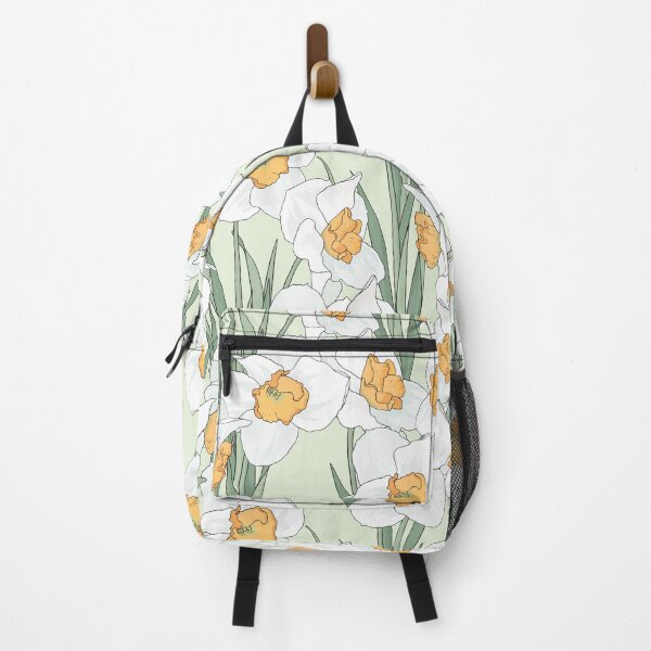 Item preview, Gentle pattern of white daffodils designed and sold by hmorena.