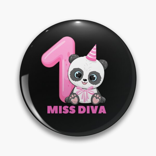 Item preview, Cute 1 year old birthday Miss Diva designed and sold by WowAllinOne.