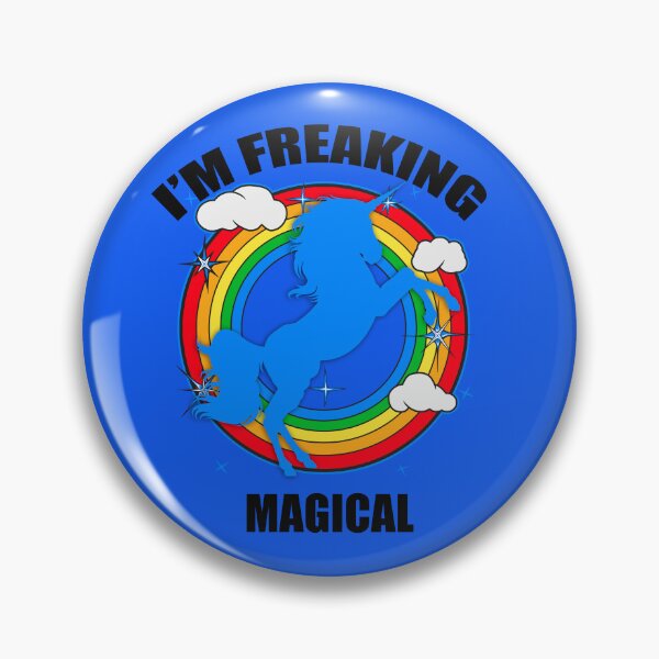 Item preview, Unicorn I'm Freaking Magical Shirts Stickers and More designed and sold by Jungleful33.