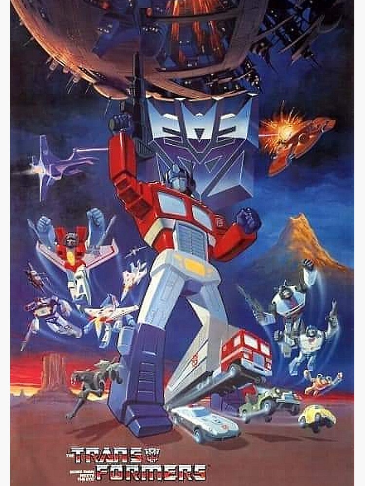 "Autobots Transformers G1 Cartoon 80s Decepticons" Photographic Print