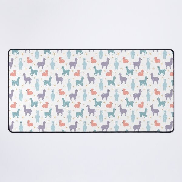 Item preview, llama alpaca pattern designed and sold by stickers-packs.
