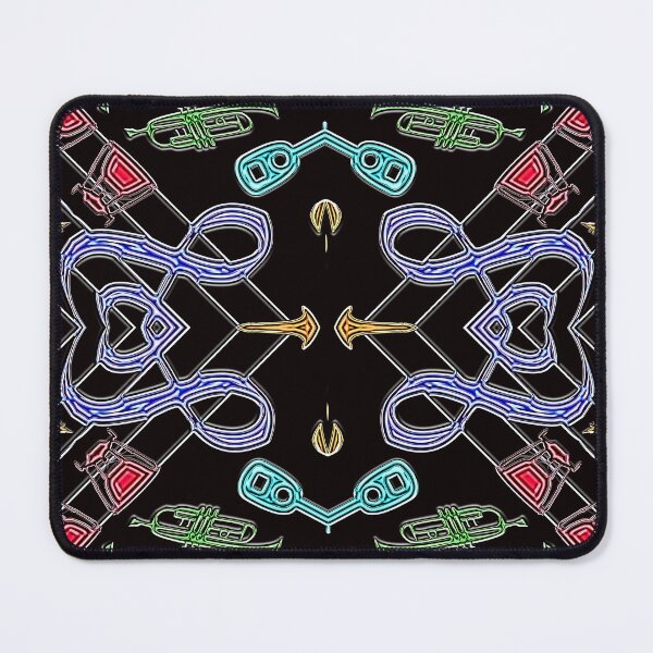 Item preview, FUNNY ABSTRACT MUSIC INSTRUMENTS PATTERN - JAZZ CLASSIC INSTRUMENTS ORCHESTRA 7. designed and sold by Ralek.