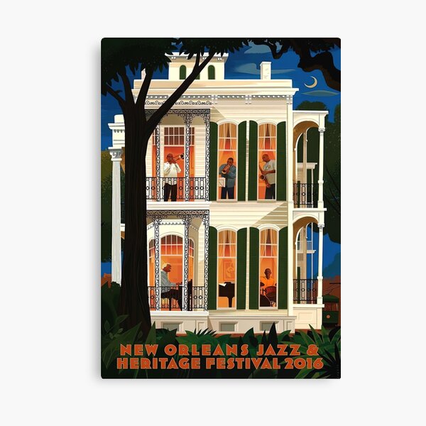 Jazz Fest 2016 Canvas Print