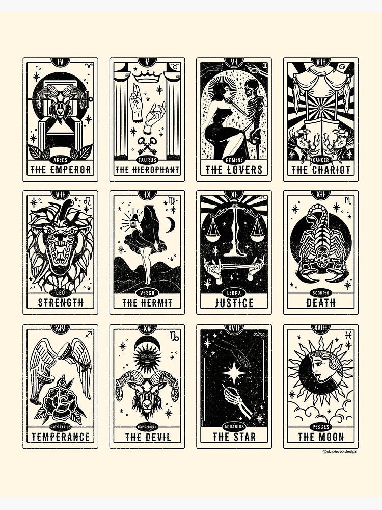 Tarot Card Tattoo Meanings