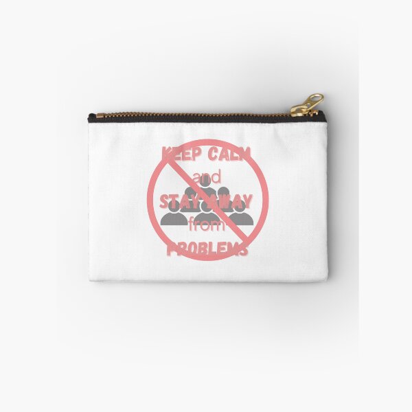 Item preview, Keep Calm And Atay Away From Problems ,Cool Quote Red designed and sold by EthelMonahan.