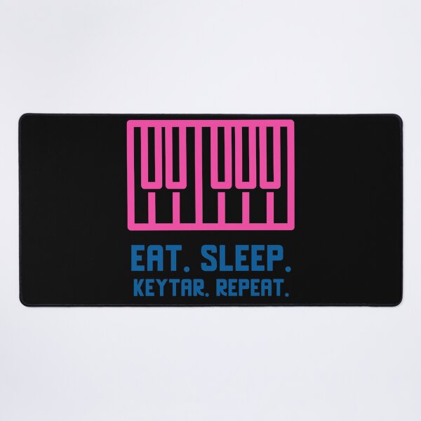 Item preview, Eat. Sleep. Keytar. Repeat - Keytar Musical Instrument Design designed and sold by Shirtlify.