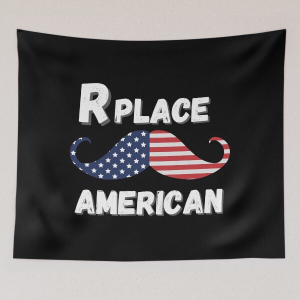 Artikelvorschau, R Place American, cooles Zitat USA entworfen und verkauft von EthelMonahan.