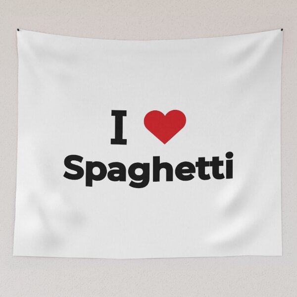 Item preview, I love Spaghetti designed and sold by Moyanana.