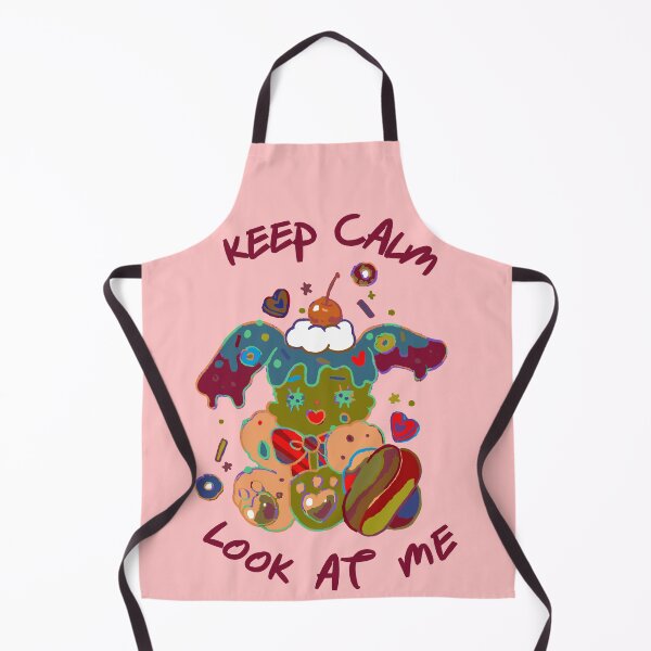 Item preview, keep calm look at me funny cute bunny designed and sold by XXgooddeedXX.
