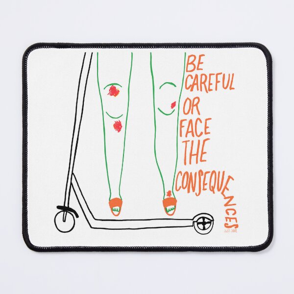 Item preview, You've Been Warned designed and sold by JustJaneArt.