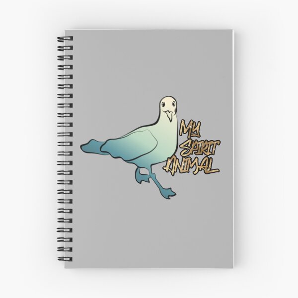 Item preview, My Spirit Animal - a Seagull designed and sold by SketchViews.