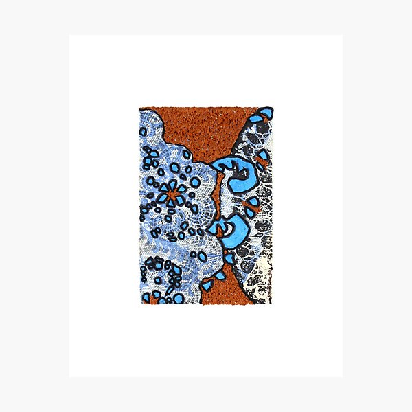 Black Blue Brown I Photographic Print