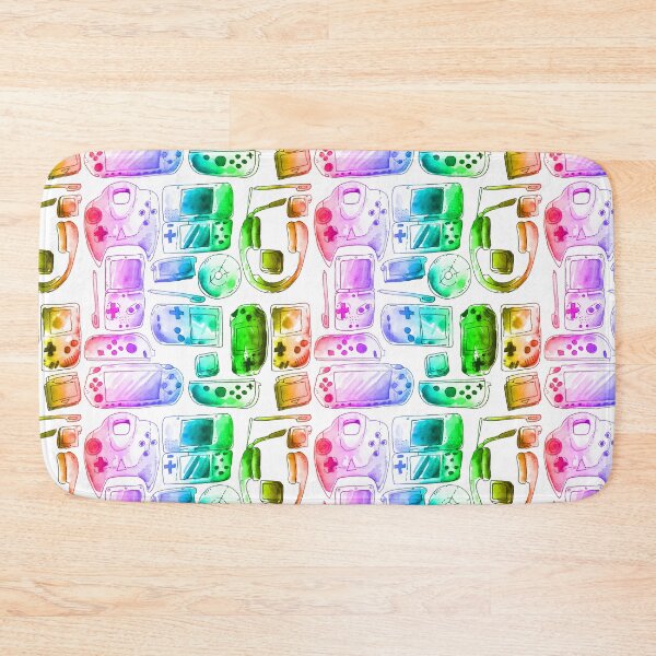 Item preview, Rainbow video Game Toys 2 - Pattern designed and sold by Stroke of JaSmine.