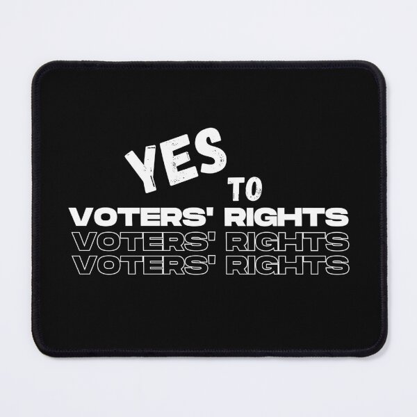 Item preview, Yes, to Voters Rights Vote and Make Your Voice Heard designed and sold by Anchor & Thread.