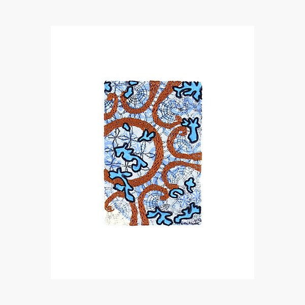 Black Blue Brown II Photographic Print