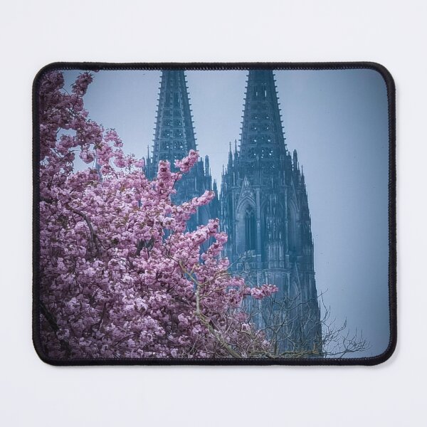Item preview, Cherry blossoms and Cologne Cathedral designed and sold by colognephoto.