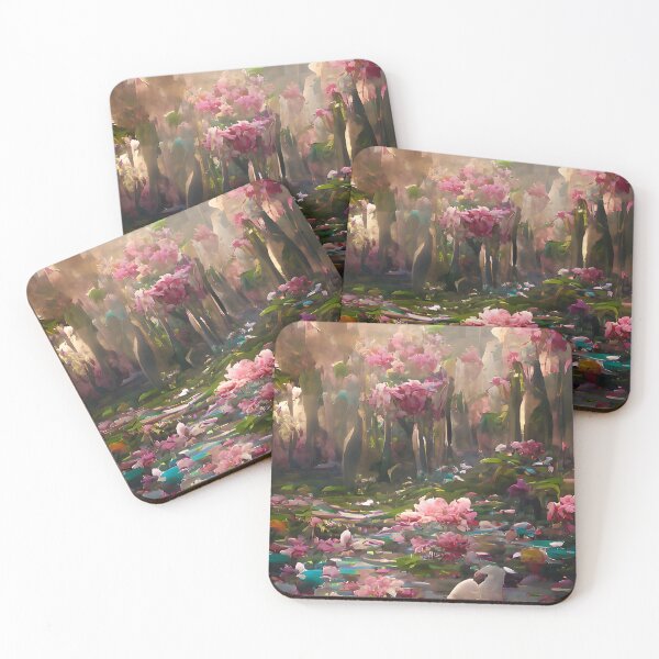 Item preview, Clearing of flowers AI designed and sold by Monlin.