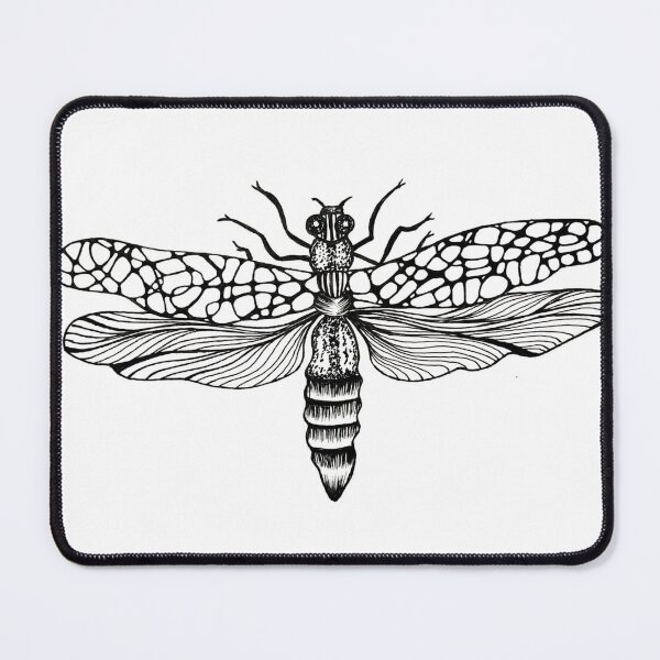 Item preview, dragonfly B&W designed and sold by pilarsart.