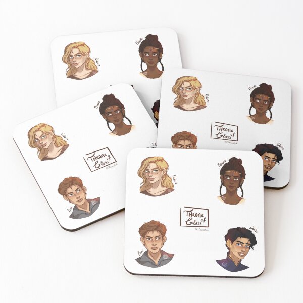 Item preview, Throne of Glass characters design designed and sold by DoodlingLenn.