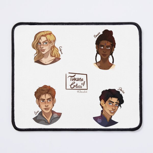 Item preview, Throne of Glass characters design designed and sold by DoodlingLenn.
