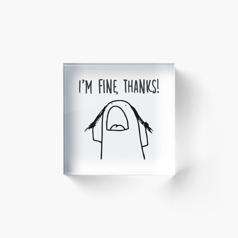 Flork, I'm fine, Thanks Art Board Print for Sale by karolro7