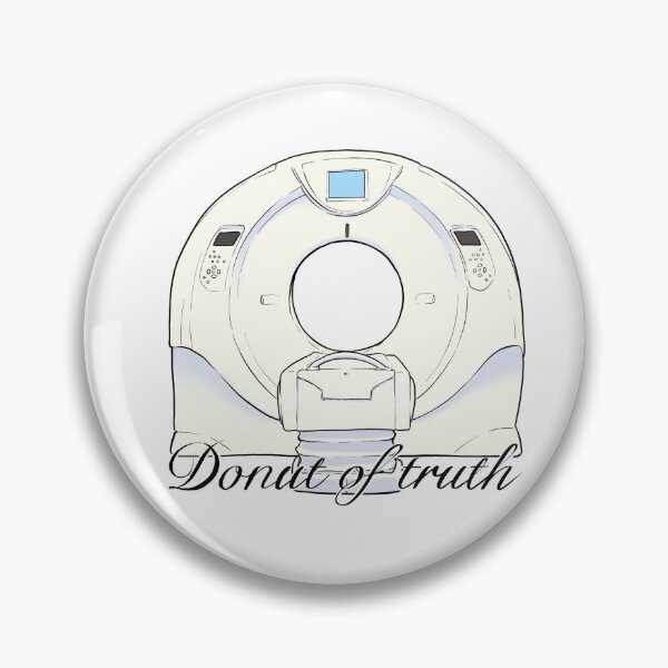 Item preview, Donut of truth - CT scanner illustration designed and sold by daddymactinus.