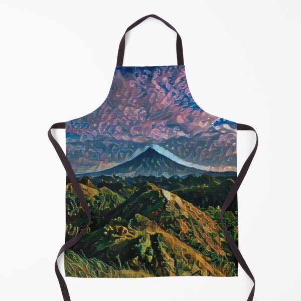 Artikelvorschau, Bergblick mit Farbeffekten. entworfen und verkauft von MerWishes.