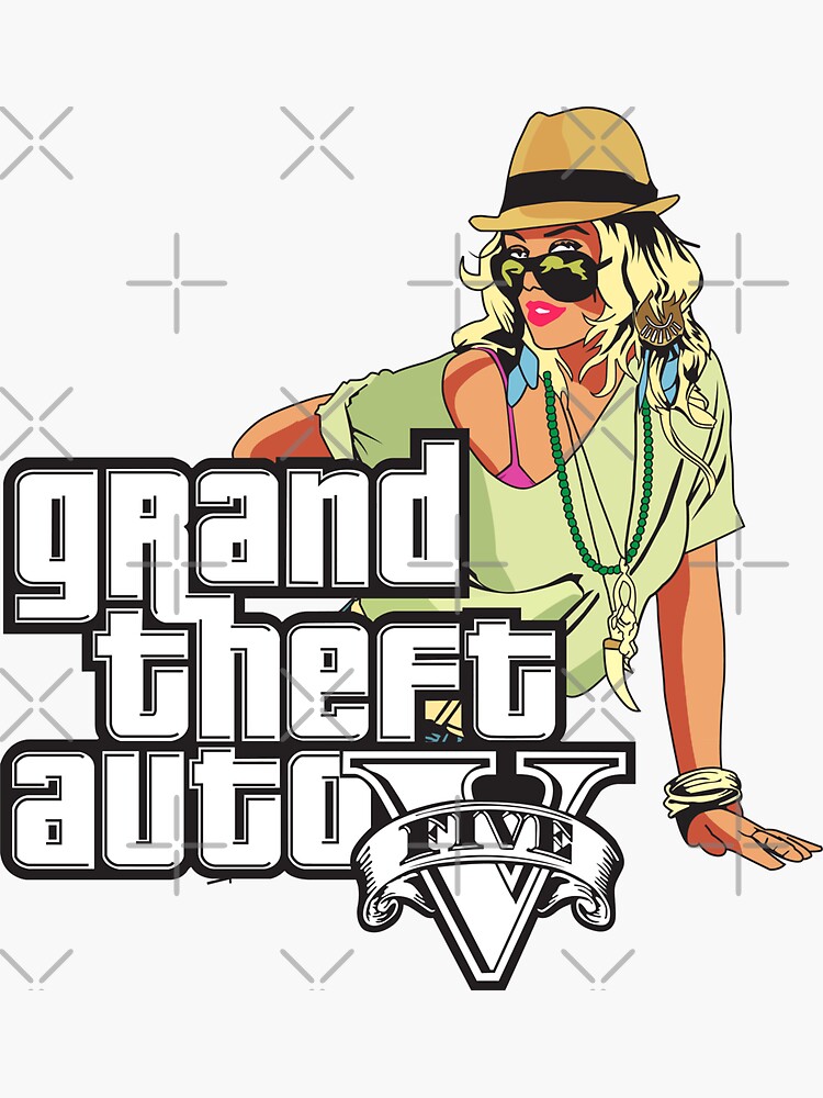 GTA Grand Theft Auto SAN ANDREAS Logo Vinyl Car Stickers Umper Window  Classic Game Grand Theft Vice City Glue Waterproof Sticker