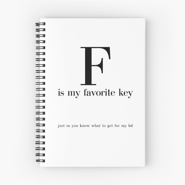 Item preview, F is my favorite key. Just so you know what to get for my bd designed and sold by crewmember.