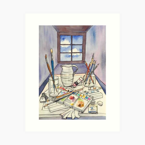 Window into Art Art Print