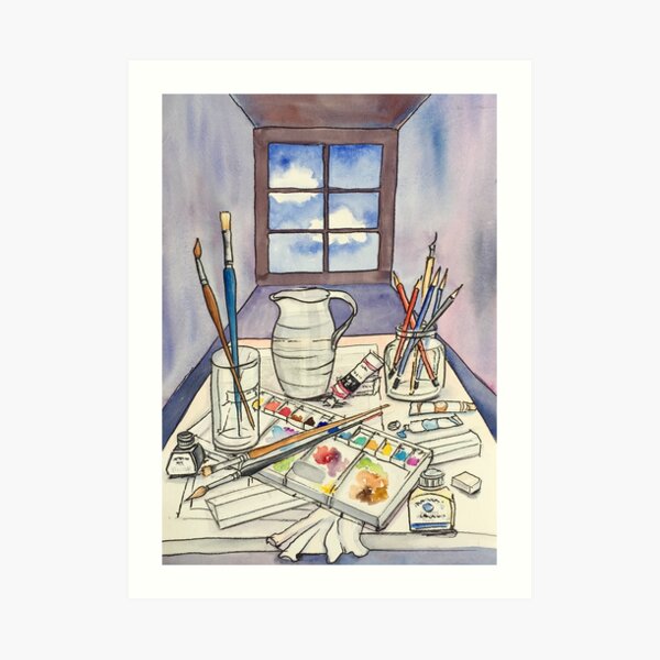 Window into Art Art Print