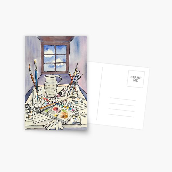Window into Art Postcard