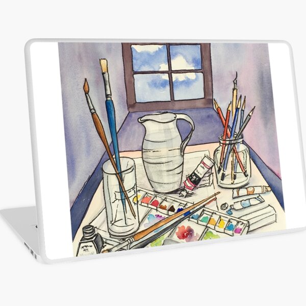 Window into Art Laptop Skin
