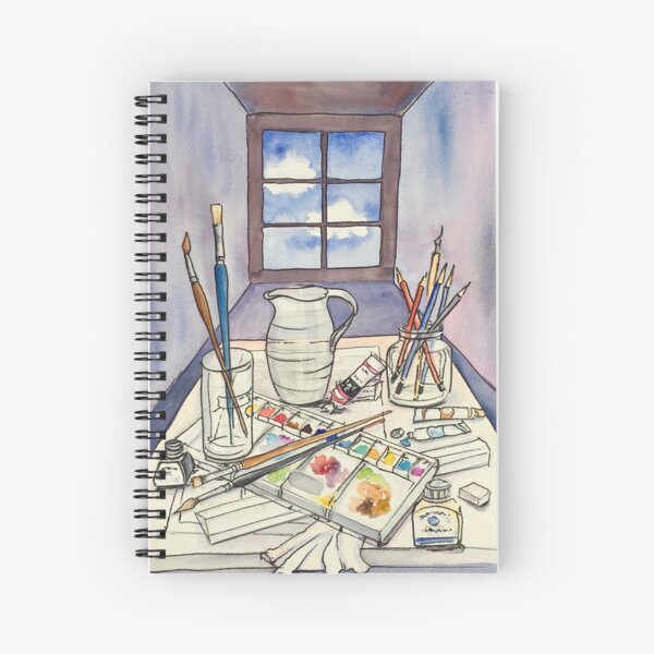 Window into Art Spiral Notebook