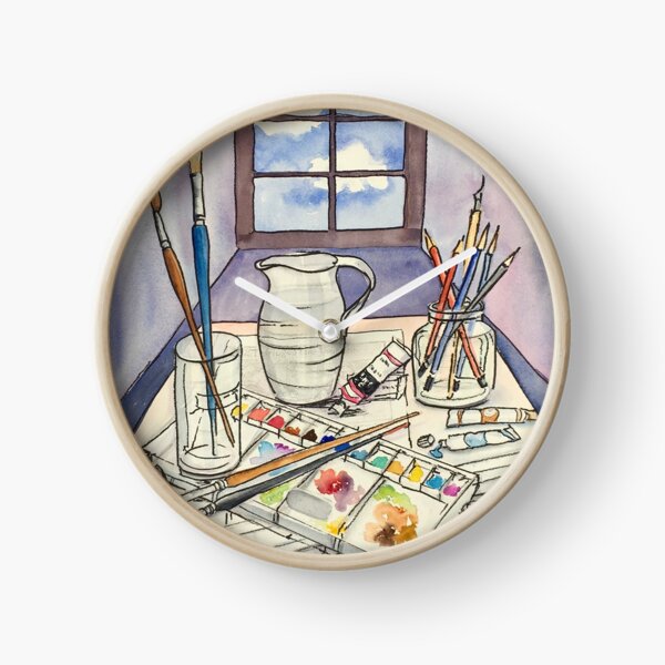 Window into Art Clock
